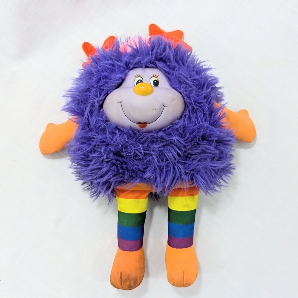 Rainbow Brite Rare Vintage 1983 "POSIE" 13" Purple Sprite Plush Doll Hallmark